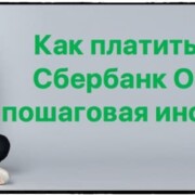 Как платить через Сбербанк Онлайн: пошаговая инструкция